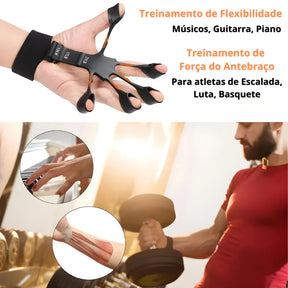 Fortalecedor de mãos, dedos, punho e antebraço 5-120kg ajustável, reabilitação e treinamento
